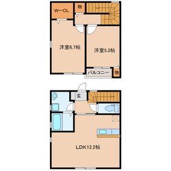 ファミールＴの物件間取画像